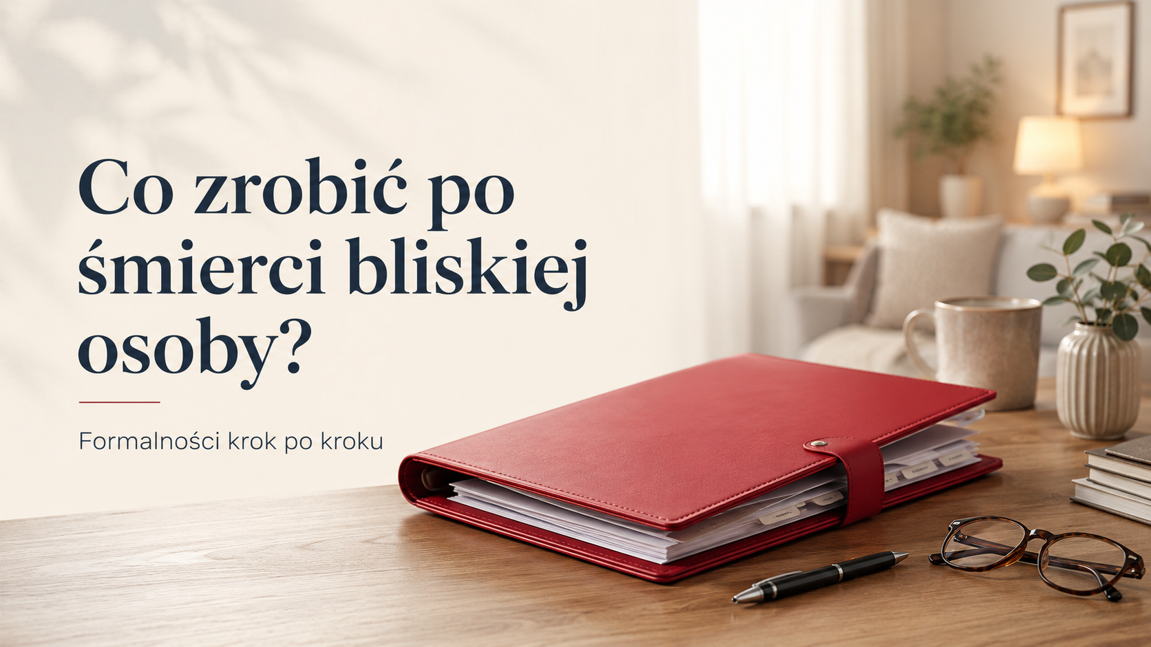 Co zrobić po śmierci bliskiej osoby? Formalności krok po kroku