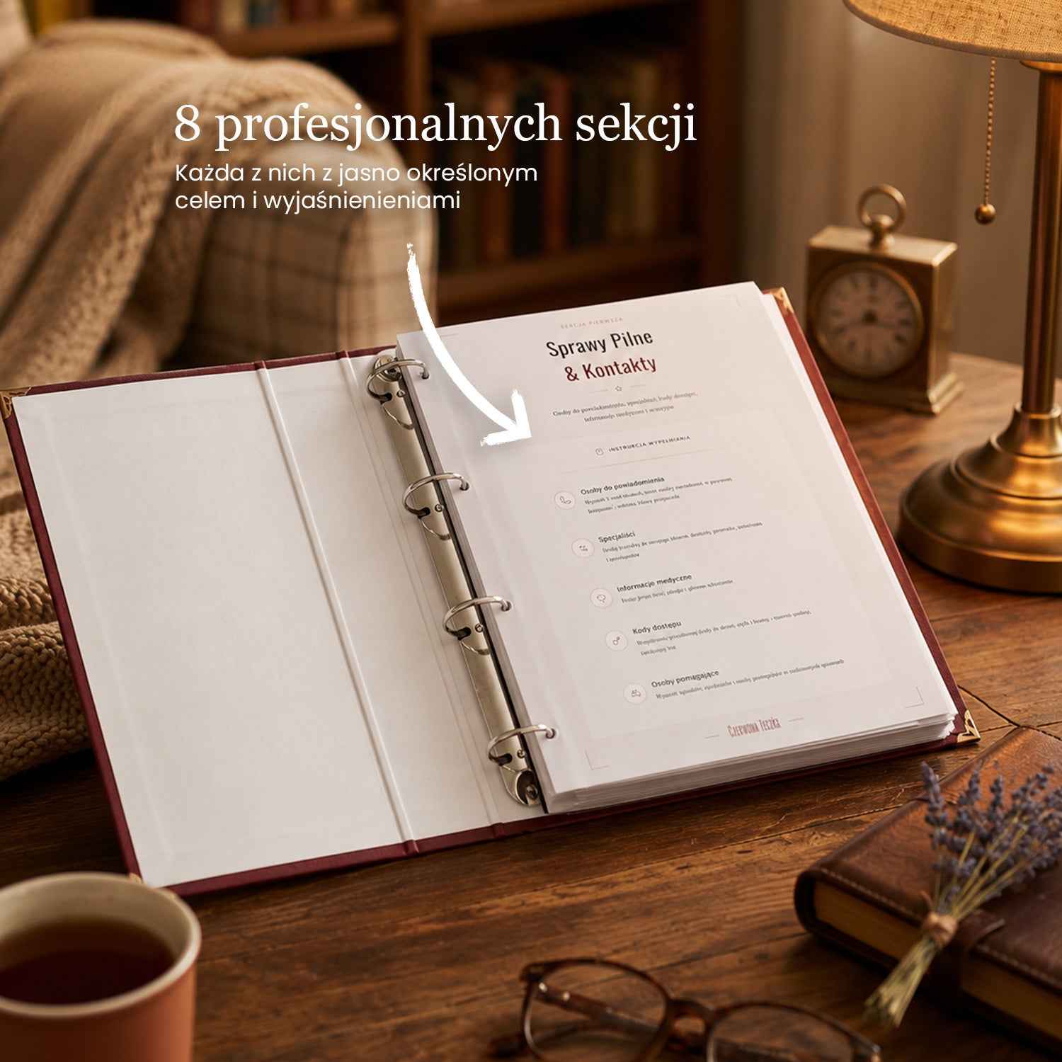 Czerwona Teczka - kompletny organizer